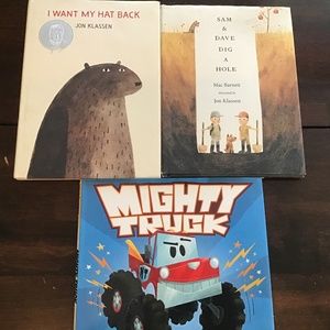 3 hardcover children’s story books